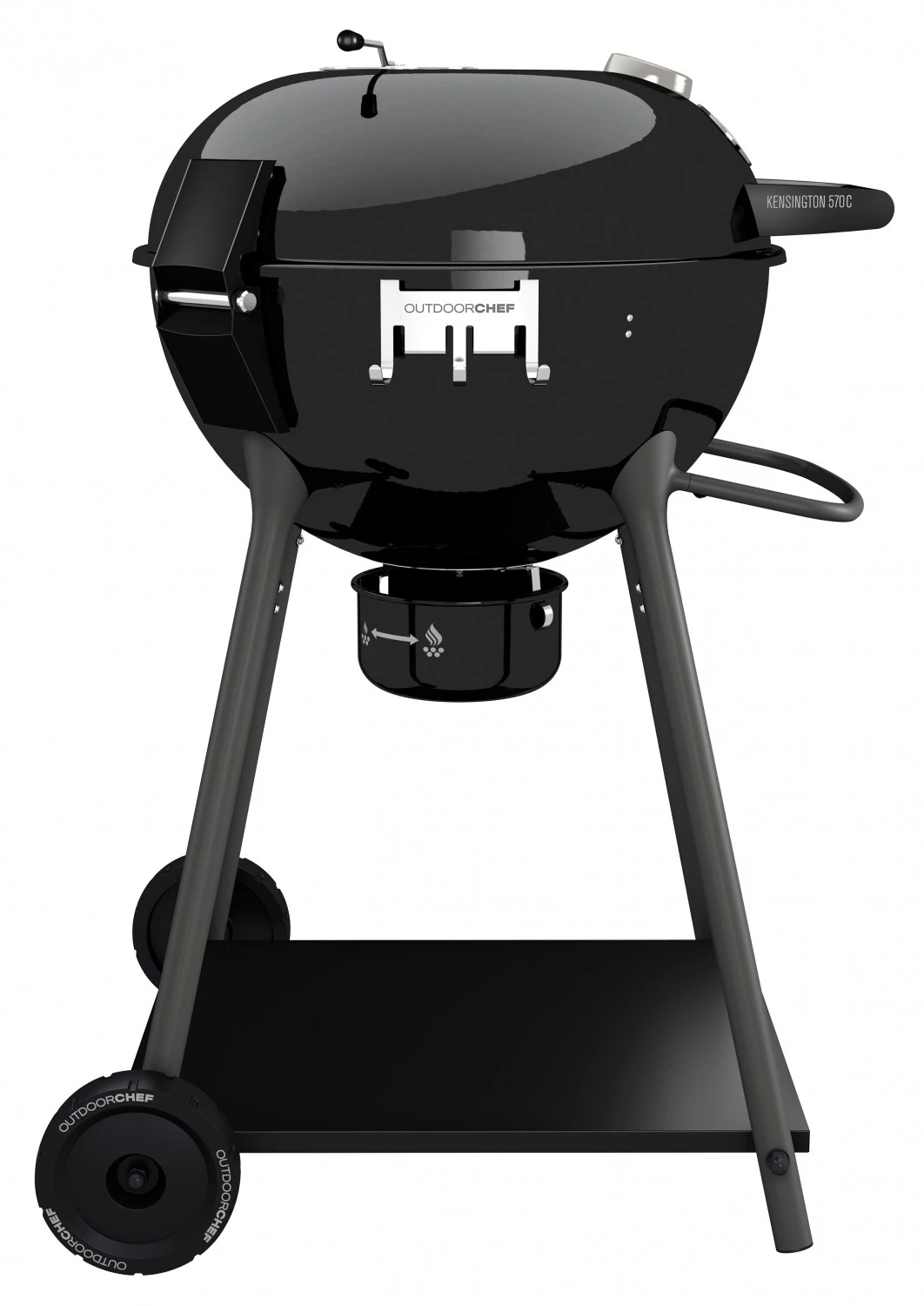 Outdoorchef Holzkohle Kugelgrill Kensington 570 C Schwarz 4 Outdoorchef Holzkohle Kugelgrill Kensington 570 C Schwarz – Bild 2
