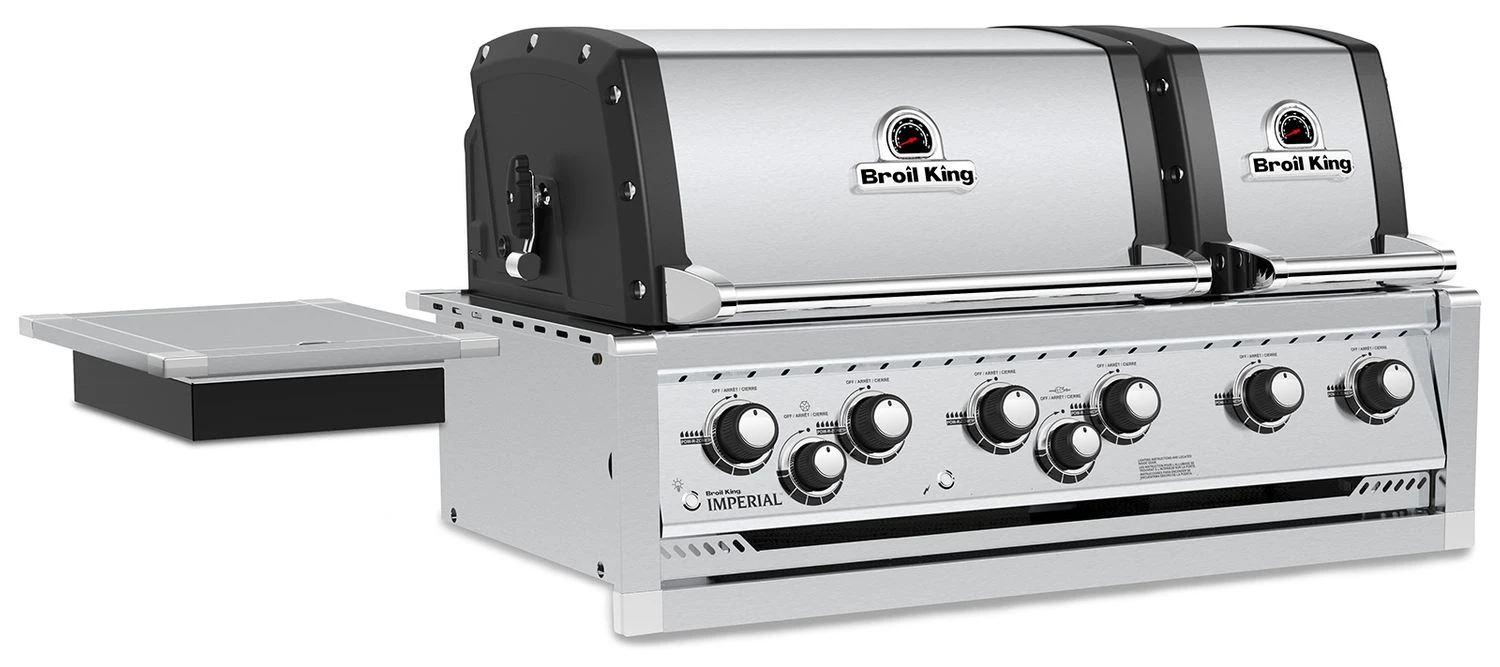 Broil King Imperial 690XL PRO Einbaugrill Mit Drehspieß + Seitenbrenner - Modell 2023 4 Broil King Imperial 690XL PRO Einbaugrill Mit Drehspieß + Seitenbrenner - Modell 2023 – Bild 2