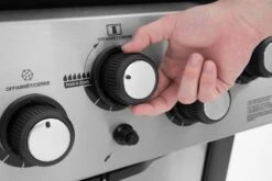 Broil King Sovereign 390 Gasgrill Inkl. Drehspieß + Grillfürst Fettschiene -GrillWelt Verkäufe 21507 Broil King Sovereign Bedienelemente