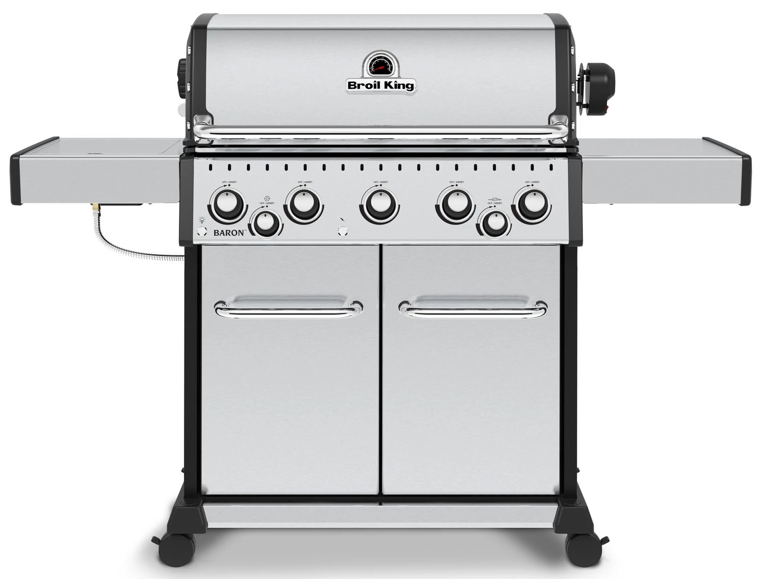 Broil King Baron S590 IR Gasgrill Inkl. Drehspieß + Infrarot-Seitenbrenner - Modell 2023- Grillfürst Deal Mit Zusätzlichen Edelstahl Grillrosten 3 Broil King Baron S590 IR Gasgrill Inkl. Drehspieß + Infrarot-Seitenbrenner - Modell 2023- Grillfürst Deal Mit Zusätzlichen Edelstahl Grillrosten