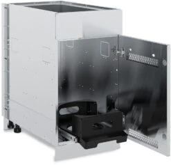 Broil King Outdoor Küche Komplettset Mit Imperial S570 PRO Built In Gasgrill Mit Drehspieß, Gasflaschenschrank Und 3er Schubladenschrank -GrillWelt Verkäufe 802700EU Broil King Outdoor Kueche Schrank Gasflasche Auszug 1