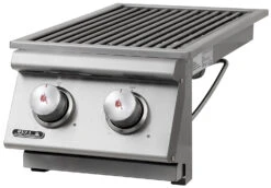 BULL Einbau Seitenbrenner Double / Edelstahl / Slide-In -GrillWelt Verkäufe BULL Einschub Seitenbrenner Double Side rechts