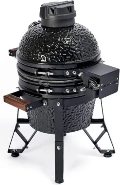 The Bastard Keramikgrill Classic Small - Schwarz Glänzend - Modell 2023 -GrillWelt Verkäufe Bastard Grill Classic Small BC206 Deckelscharnier