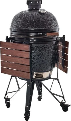 The Bastard Keramikgrill Classic Large - Complete - Schwarz Glänzend - Modell 2023 16 The Bastard Keramikgrill Classic Large - Complete - Schwarz Glänzend - Modell 2023 -GrillWelt Verkäufe Bastard Grill Large Complete Tische abgeklapptBC201