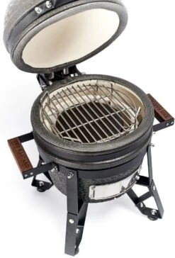 The Bastard Keramikgrill Urban Small - Schwarz Matt - Modell 2023 17 The Bastard Keramikgrill Urban Small - Schwarz Matt - Modell 2023 -GrillWelt Verkäufe Bastard Keramikgrill Urban Small Grillrostsystem BU206