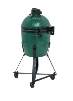 Big Green Egg Small Keramikgrill Starter - Paket -GrillWelt Verkäufe Big Green Egg Small in Nest seitlich