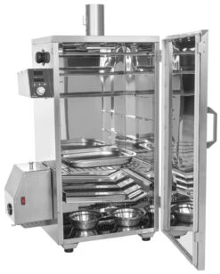 Borniak BBQ Smoker Digital BBDST-70 Edelstahl - Version 1.4 Mit Timer 8 Borniak BBQ Smoker Digital BBDST-70 Edelstahl - Version 1.4 Mit Timer -GrillWelt Verkäufe Borniak Smoker digital Timer BBDST 70 Open