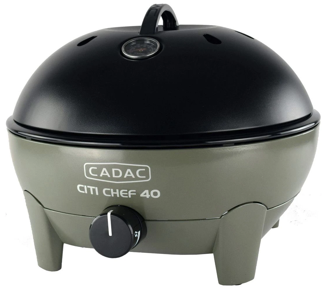 CADAC Kompakt Gasgrill Citi Chef 40 Olive Green - 30mbar 3 CADAC Kompakt Gasgrill Citi Chef 40 Olive Green - 30mbar