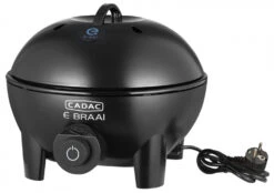 CADAC Elektrogrill Tischgrill E-Braai 40 BBQ / Dome Black