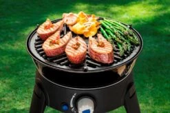 CADAC Camping Gasgrill Safari Chef 30 HP - Kartuschenbetrieb -GrillWelt Verkäufe CADAC Safari Chef Grillrost Fisch Gemuese 5
