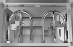 COZZE Plancha 600 / Plancha Grill Mit 2 Gusseisen Grillplatten -GrillWelt Verkäufe COZZE Planchagrill 600 Brenner