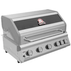 Grillfürst G591G 5-Brenner Einbaugrill - Eintracht Frankfurt Edition - Gusseisenroste -GrillWelt Verkäufe Eintracht Frankfurt Einbaugrill G591G