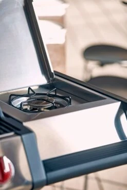 Enders Gasgrill Monroe Black Pro 3 K Turbo -GrillWelt Verkäufe Enders Gasgrill Monroe Black Pro 3 K Turbo Seitenkocher