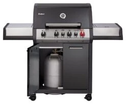 Enders Gasgrill Monroe Black Pro 4 IK Turbo -GrillWelt Verkäufe Enders Gasgrill Monroe Black Pro 4 IK Turbo Unterschrank
