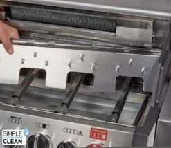 Enders Gasgrill Monroe Pro 4 SIK Turbo -GrillWelt Verkäufe Enders Gasgrill Monroe Pro 4 SIK Turbo leichte Reinigung