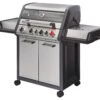 Enders Gasgrill Monroe Pro 4 SIK Turbo -GrillWelt Verkäufe Enders Gasgrill Monroe Pro 4 SIK Turbo seitlich