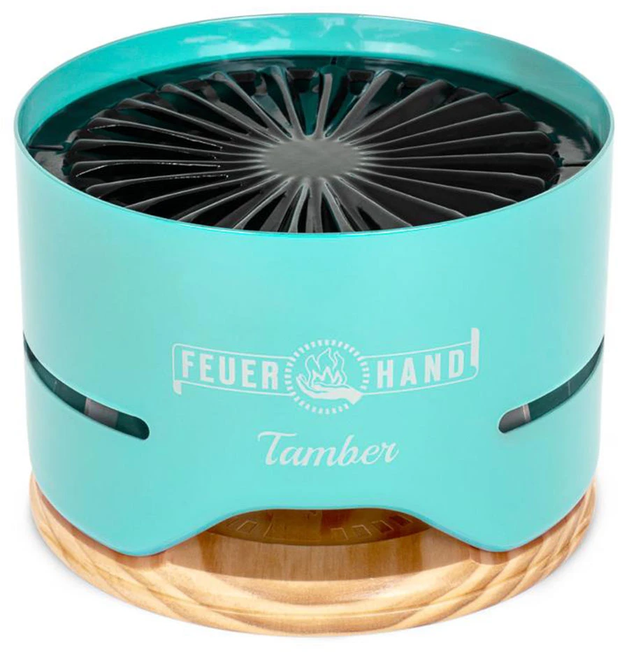 Feuerhand Tischgrill Tamber Lichtgrün 4 Feuerhand Tischgrill Tamber Lichtgrün – Bild 2