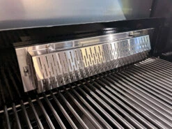 Grillfürst G490E 4-Brenner Einbaugrill - Black Edition - Mit Heckbrenner Und Edelstahl Rosten -GrillWelt Verkäufe Grillfuerst G490E Einbaugrill Infrarot Heckbrenner Keramik Schutz