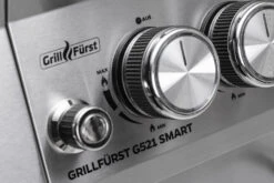Grillfürst G521E Smart Grill - Mit Automatischer Temperatursteuerung, Hochtemperaturbrenner, Heckbrenner Und Edelstahl Rosten -GrillWelt Verkäufe Grillfuerst G521E Smart Grill Bedienblende