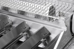 Grillfürst G521G Smart Grill - Mit Automatischer Temperatursteuerung, Hochtemperaturbrenner, Heckbrenner Und Gusseisen Rosten -GrillWelt Verkäufe Grillfuerst G521E Smart Grill Flammenschutzbleche Edelstahl