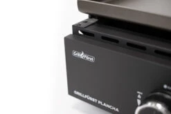 Grillfürst Plancha Grill - 2 Brenner Mit Insgesamt 7 KW Und Edelstahl Plancha - Inkl. 2 Stk. Plancha Spatel Und Grillzange 21 Grillfürst Plancha Grill - 2 Brenner Mit Insgesamt 7 KW Und Edelstahl Plancha - Inkl. 2 Stk. Plancha Spatel Und Grillzange -GrillWelt Verkäufe Grillfuerst Gas Planchagrill Blende schwarz