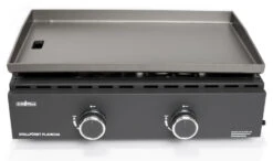 Grillfürst Plancha Grill - 2 Brenner Mit Insgesamt 7 KW Und Edelstahl Plancha - Inkl. 2 Stk. Plancha Spatel Und Grillzange 19 Grillfürst Plancha Grill - 2 Brenner Mit Insgesamt 7 KW Und Edelstahl Plancha - Inkl. 2 Stk. Plancha Spatel Und Grillzange -GrillWelt Verkäufe Grillfuerst Gas Planchagrill schwarz