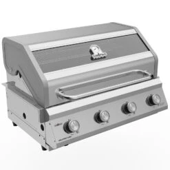 GrillWelt Verkäufe 38 Grillfürst G401G 4-Brenner Einbaugrill Mit Gusseisen Rosten