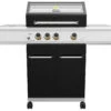 Grillfürst G310G 3-Brenner Gasgrill Borussia Dortmund Edition Mit Hochtemperaturbrenner Und Gusseisen Rosten -GrillWelt Verkäufe Grillfuerst Gasgrill G310 Borussia Dortmund Edition front