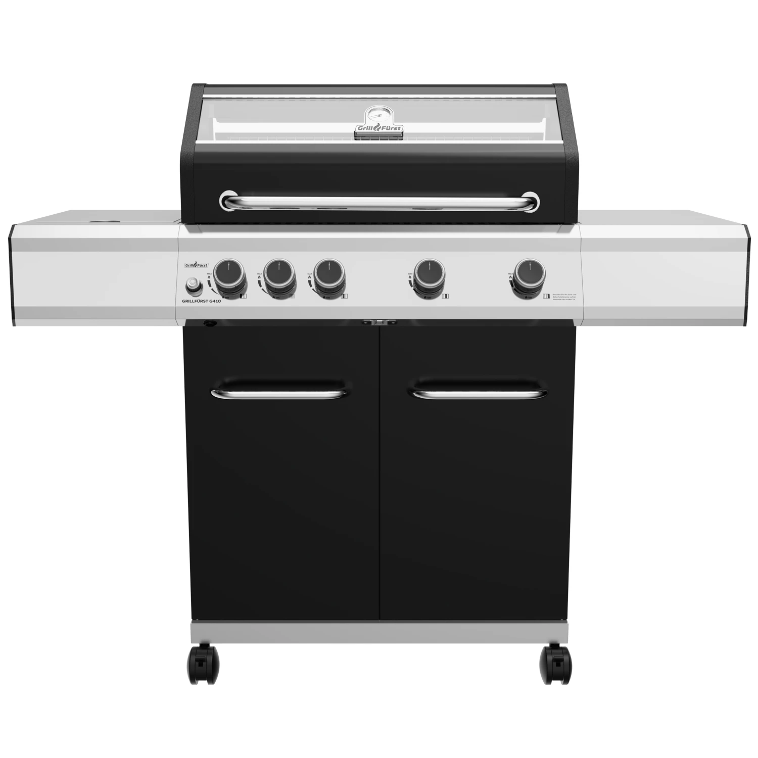 Grillfürst G410G 4-Brenner Gasgrill Mit Hochtemperaturbrenner Und Gusseisen Rosten - X-DEAL Inkl. Zubehörpaket 3 Grillfürst G410G 4-Brenner Gasgrill Mit Hochtemperaturbrenner Und Gusseisen Rosten - X-DEAL Inkl. Zubehörpaket