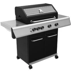 Grillfürst G410G 4-Brenner Gasgrill Mit Hochtemperaturbrenner Und Gusseisen Rosten - X-DEAL Inkl. Zubehörpaket 23 Grillfürst G410G 4-Brenner Gasgrill Mit Hochtemperaturbrenner Und Gusseisen Rosten - X-DEAL Inkl. Zubehörpaket -GrillWelt Verkäufe Grillfuerst Gasgrill G410G seitlich