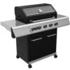 Grillfürst G510G 5-Brenner Gasgrill Mit Hochtemperaturbrenner Und Gusseisen Rosten 1 Grillfürst G510G 5-Brenner Gasgrill Mit Hochtemperaturbrenner Und Gusseisen Rosten -GrillWelt Verkäufe Grillfuerst Gasgrill G510G seitlich
