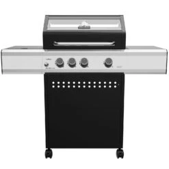 Grillfürst S330G 3-Brenner Gasgrill Mit Seitenkocher Und Gusseisen Rosten - Inkl. Gasgrill Einsteigerpaket -GrillWelt Verkäufe Grillfuerst Gasgrill S330G ohne Zertifikat