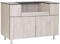 Grillfürst Outdoor Küche Grillschrank Modul OKG130 Eiche