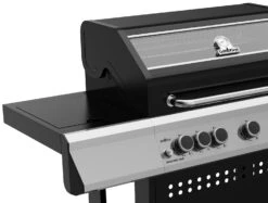 Grillfürst S530G 5-Brenner Gasgrill Mit Seitenkocher Und Gussrosten - Inkl. Gasgrill Einsteigerpaket -GrillWelt Verkäufe Grillfuerst S 530 Gasgrill Seitenkocher Gussroste emaillierte 5 1676284365