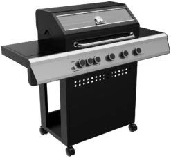 Grillfürst S530G 5-Brenner Gasgrill Mit Seitenkocher Und Gussrosten - Inkl. Gasgrill Einsteigerpaket -GrillWelt Verkäufe Grillfuerst S 530 Gasgrill Seitenkocher Gussroste seite 1