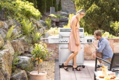 Grillfürst G521E Smart Grill - Mit Automatischer Temperatursteuerung, Hochtemperaturbrenner, Heckbrenner Und Edelstahl Rosten -GrillWelt Verkäufe Grillfuerst Smartgrill Edelstahlgrill G521E Smart