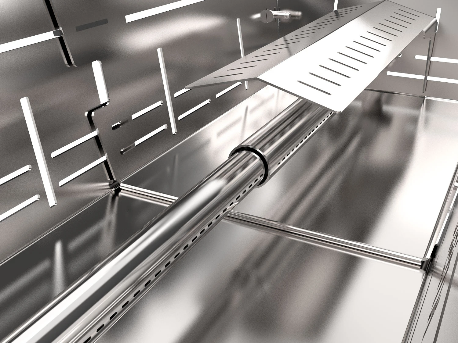 Knister Edelstahl-Gasgrill - Ausziehbarer Kompaktgrill 11 Knister Edelstahl-Gasgrill - Ausziehbarer Kompaktgrill – Bild 9