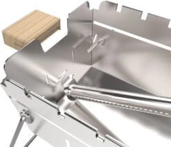 Knister Edelstahl-Gasgrill - Ausziehbarer Kompaktgrill 17 Knister Edelstahl-Gasgrill - Ausziehbarer Kompaktgrill -GrillWelt Verkäufe Knister Edelstahl Gasgrill Kompaktgrill Montage Brenner