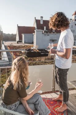 Knister Gasgrill - Ausziehbarer Kompaktgrill -GrillWelt Verkäufe Knister Gasgrill Balkongrillen