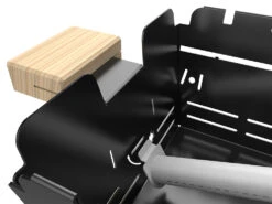 Knister Gasgrill - Ausziehbarer Kompaktgrill -GrillWelt Verkäufe Knister Gasgrill Brenner einsetzen