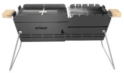 Knister Grill Original - Ausziehbarer Holzkohle Kompaktgrill 24 Knister Grill Original - Ausziehbarer Holzkohle Kompaktgrill -GrillWelt Verkäufe Knister Kompaktgrill Holzkohlegrill