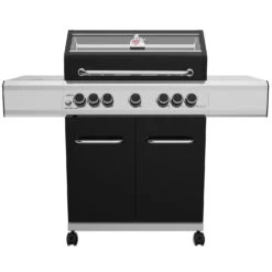 Grillfürst G520G 5-Brenner Gasgrill - 1. FC Köln Edition - Gusseisenroste -GrillWelt Verkäufe Koeln Grill G520 Gasgrill Grillfuerst