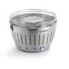 LotusGrill Classic - Holzkohle Tischgrill - Metallicsilber Inkl. Tasche -GrillWelt Verkäufe LotusGrill Classic Balkongrill Tischgrill metallic silber
