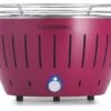 LotusGrill S - Holzkohle Tischgrill - Pflaumenlila Inkl. Tasche 1 LotusGrill S - Holzkohle Tischgrill - Pflaumenlila Inkl. Tasche -GrillWelt Verkäufe LotusGrill S Pflaumenlila Tischgrill PU 280 gross