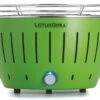 LotusGrill S - Holzkohle Tischgrill - Limettengrün Inkl. Tasche -GrillWelt Verkäufe LotusGrill S Tischgrill Limettengruen GR 280 gross