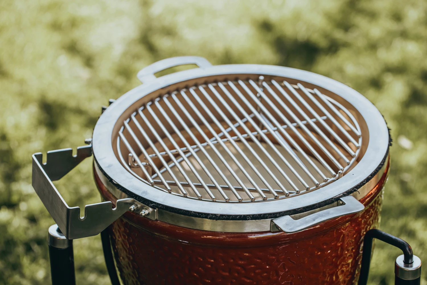 Monolith Grill Junior PRO Serie 2.0 Rot - OHNE Gestell 4 Monolith Grill Junior PRO Serie 2.0 Rot - OHNE Gestell – Bild 2