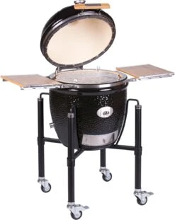 Monolith Grill CLASSIC PRO-Serie 2.0 Schwarz - MIT Gestell Und Seitentischen -GrillWelt Verkäufe Monolith Keramik Grill Classic PRO Serie 2 0 121001 black 5