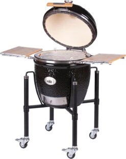Monolith Grill CLASSIC PRO-Serie 2.0 Schwarz - MIT Gestell Und Seitentischen -GrillWelt Verkäufe Monolith Keramik Grill Classic PRO Serie 2 0 121001 black 6