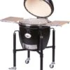 Monolith Grill CLASSIC BBQ GURU - PRO-Serie 2.0 Schwarz - MIT Gestell Und Seitentischen -GrillWelt Verkäufe Monolith Keramik Grill Classic PRO Serie 2 0 129001 black 6 2