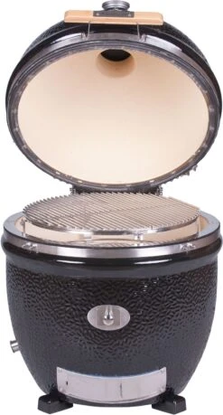 Monolith Grill LeCHEF PRO-Serie 2.0 Schwarz - OHNE Gestell Und Seitentische -GrillWelt Verkäufe Monolith Keramik Grill Le Chef PRO Serie 2 0 121031 black 8